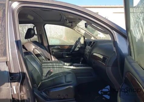 2011 Nissan Armada Platinum from USA, damaged, VIN 5N1BA0NF3BN606901